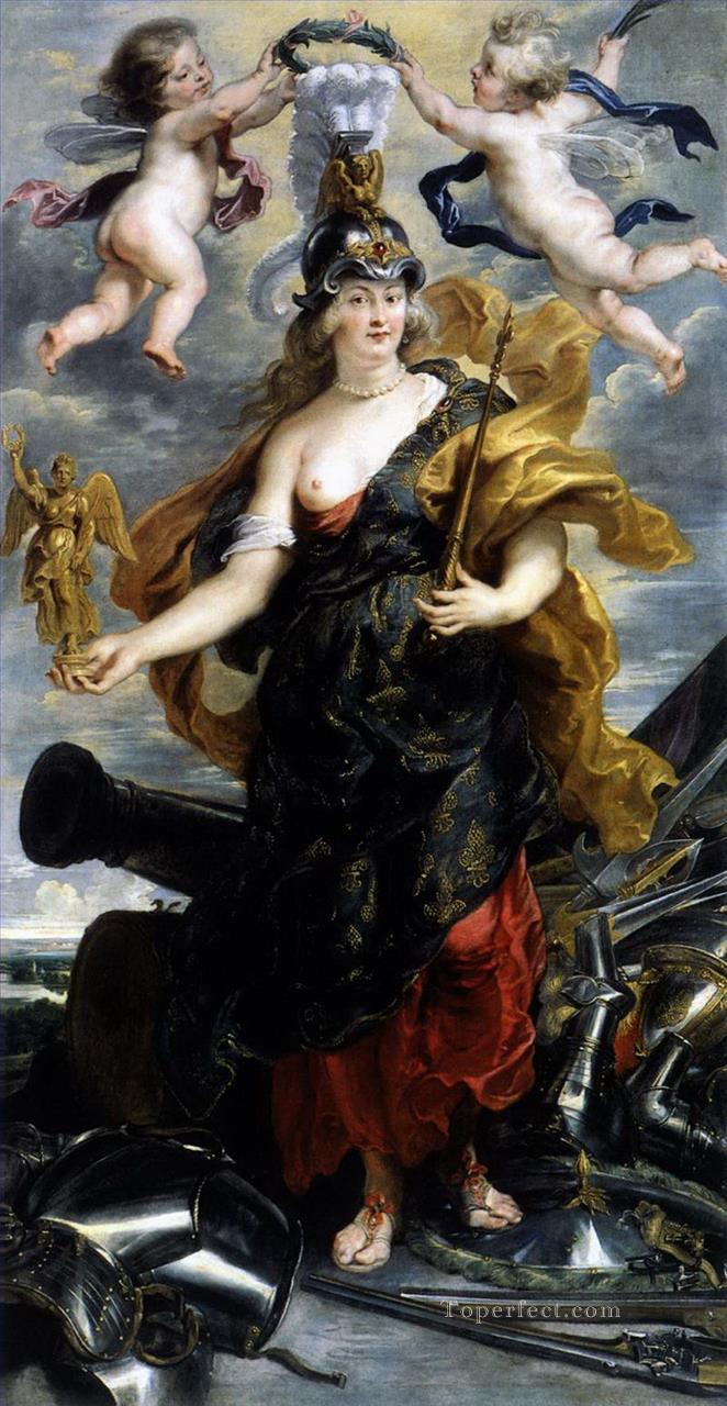 María de Médicis como Bellona 1625 Peter Paul Rubens Pintura al óleo